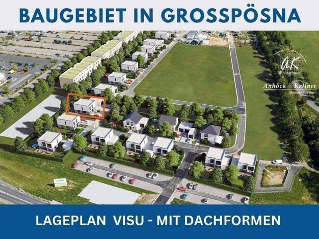 Grundstück zum Kauf provisionsfrei 171.000 € 600 m² Grundstück Im Generationenpark Großpösna 04463