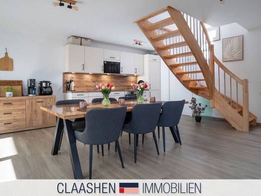 Doppelhaushälfte zur Miete 820 € 3 Zimmer 69 m² 1 m² Grundstück frei ab 01.11.2026 Hage Hage 26524