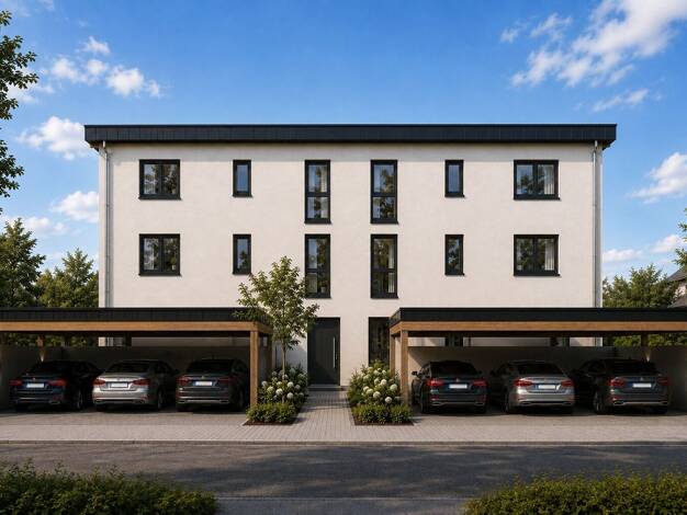 Wohnung zur Miete - Erstbezug 1.155 € 3 Zimmer 82,4 m² 3 Geschosse frei ab 01.12.2026 Straubing Straubing 94315