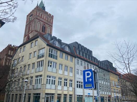 Wohnung zur Miete 307 € 1 Zimmer 39,1 m² 3. Geschoss Große Scharrnstraße 60-65 Frankfurt Frankfurt (Oder) 15230