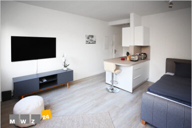 Wohnung zur Miete Wohnen auf Zeit 1.050 € 1 Zimmer 28 m² frei ab sofort Heerdt Düsseldorf 40549