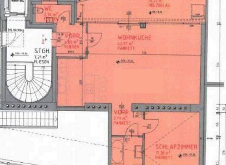 Wohnung zum Kauf 629.000 € 2 Zimmer 84 m² 4. Geschoss Wien 1050