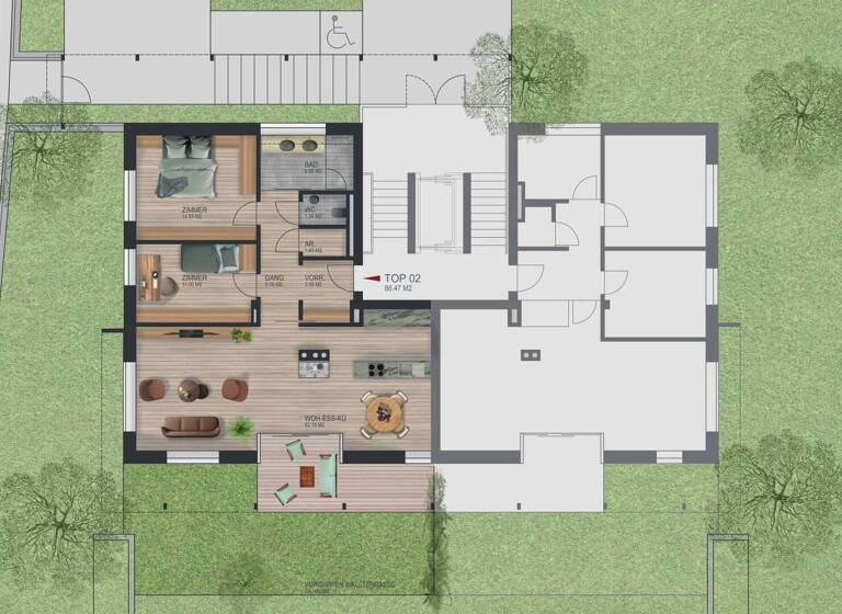 Wohnung zum Kauf - Erstbezug 672.765 € 3 Zimmer 86,5 m² EG Seeboden am Millstätter See 9871