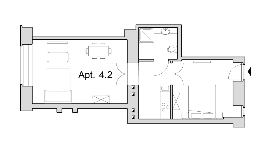 Wohnung zur Miete Wohnen auf Zeit 1.701 € 2 Zimmer 55 m²<br/>Wohnfläche ab sofort<br/>Verfügbarkeit Fredericiastraße Westend Berlin 14050