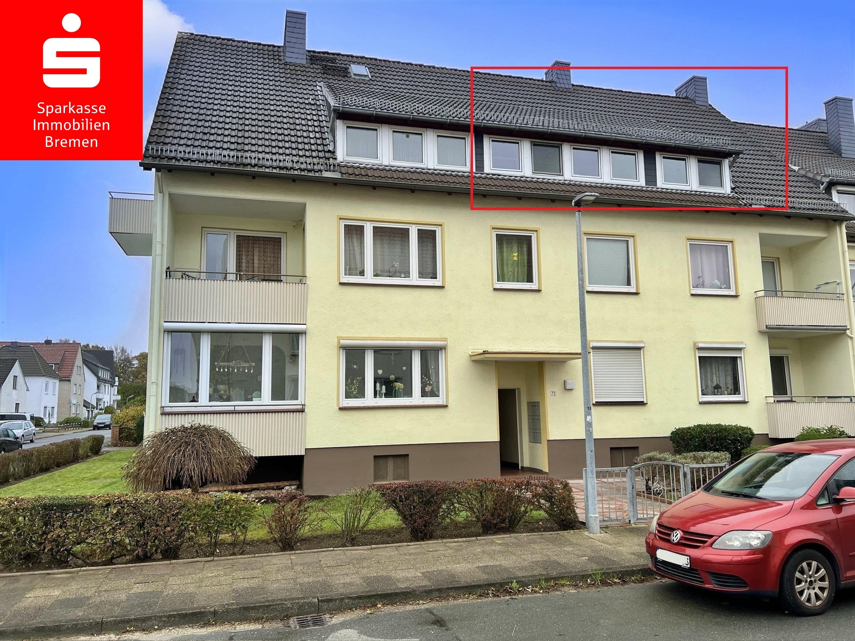 Wohnung zum Kauf 109.000 € 4 Zimmer 83 m²<br/>Wohnfläche Fähr - Lobbendorf Bremen 28755