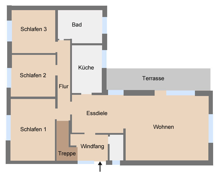 Bungalow zum Kauf 449.000 € 4 Zimmer 116 m²<br/>Wohnfläche 860 m²<br/>Grundstück Südstadt Bielefeld / Sennestadt 33689