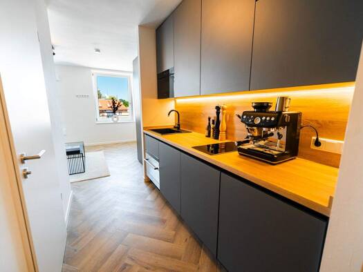 Wohnung zur Miete 834 € 1 Zimmer 27,8 m² frei ab sofort Innenstadt Augsburg 86152