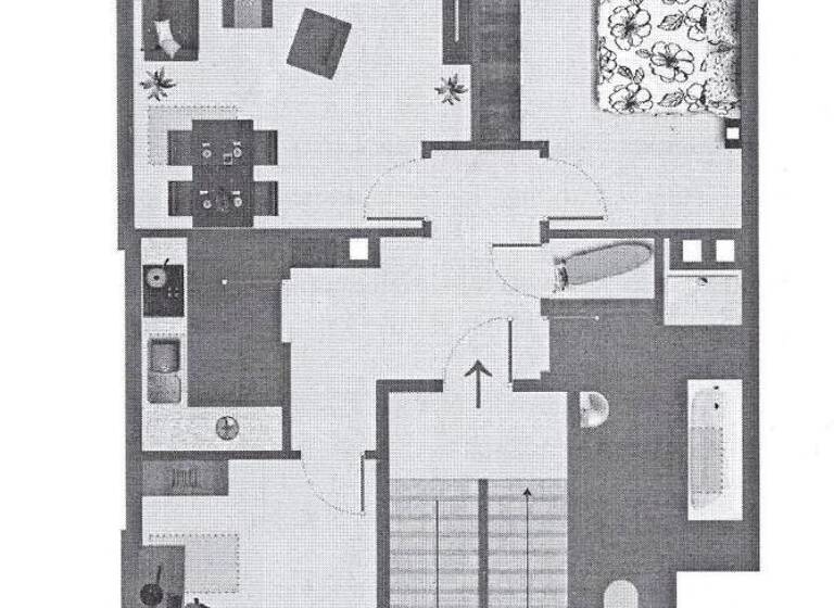 Wohnung zur Miete 390 € 3 Zimmer 62,9 m² Taubestr. 1 Pforten Gera 07545