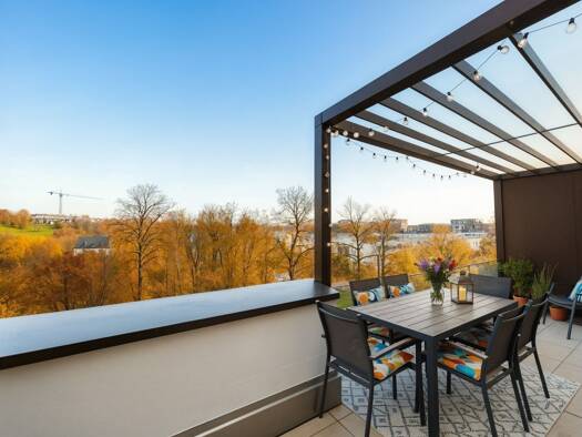 Penthouse zur Miete 1.504 € 3 Zimmer 84,3 m² 3. Geschoss frei ab 01.02.2026 Frauenland Würzburg 97074