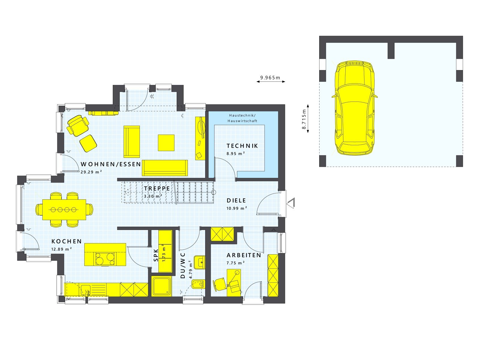 Einfamilienhaus zum Kauf provisionsfrei 447.573 € 5 Zimmer 144 m²<br/>Wohnfläche 1.026 m²<br/>Grundstück Bad Lausick Bad Lausick 04651