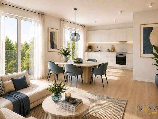 Wohnung zum Kauf - Erstbezug 559.000 € 2 Zimmer 54,3 m² 1. Geschoss Herterichstraße 173 Thalk.Obersendl.-Forsten-Fürstenr.-Solln München 81476