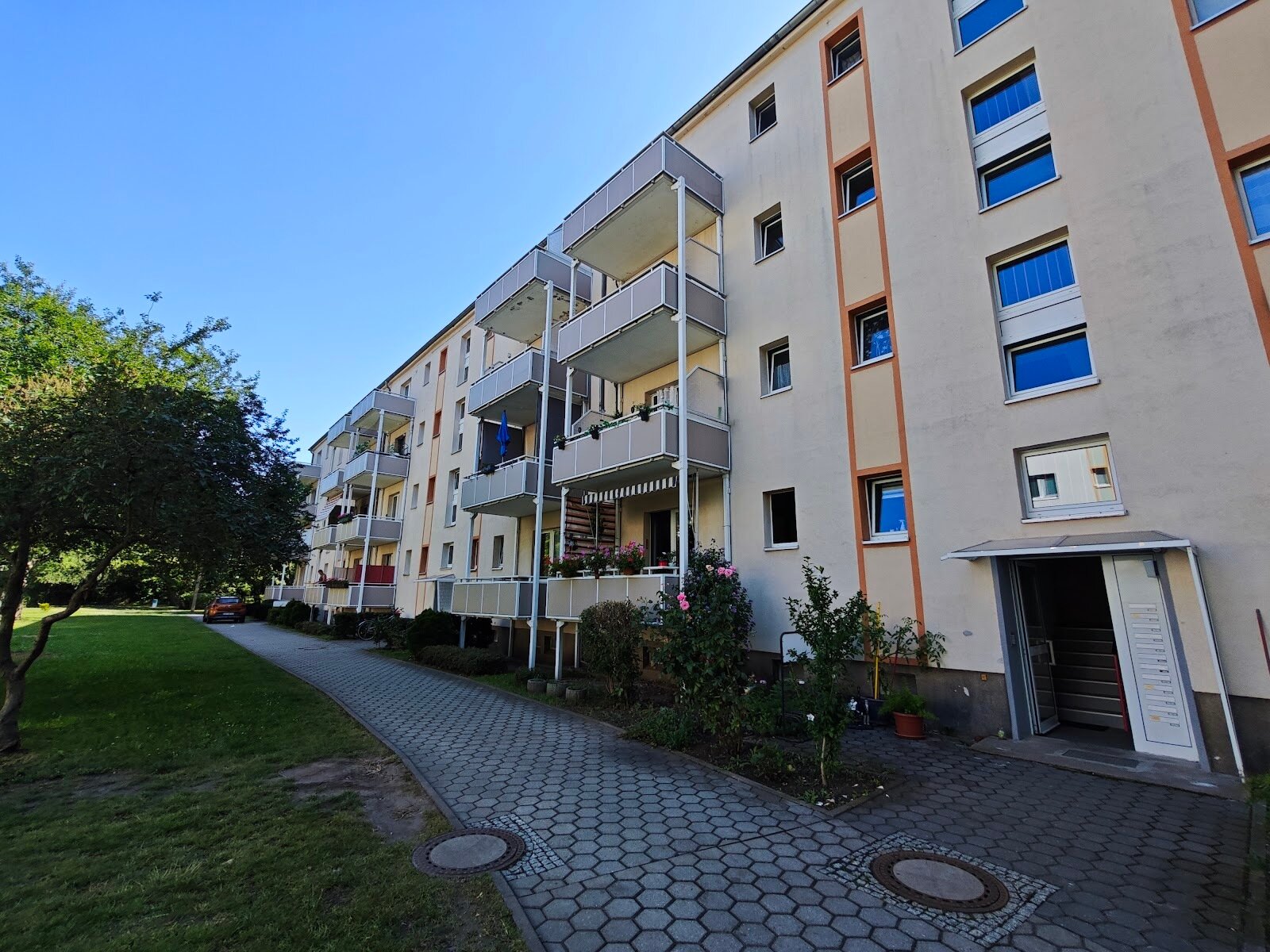 Wohnung zur Miete 300 € 2 Zimmer 48,3 m²<br/>Wohnfläche 3.<br/>Geschoss 01.02.2025<br/>Verfügbarkeit Steigerstraße 9 Merseburg Merseburg 06217