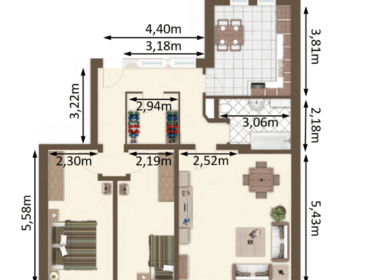 Wohnung zur Miete 600 € 3 Zimmer 82 m² Geschoss 3/4 frei ab 01.12.2026 Berliner Straße 12 Innenstadt Gera 07545