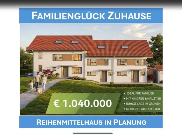 Reihenmittelhaus zum Kauf provisionsfrei 1.040.000 € 5 Zimmer 128 m² 246 m² Grundstück Oberhaching 82041