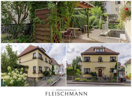 Hotel zum Kauf 498.000 € 16 Zimmer 31 Betten 40 m² Gastrofläche 350 m² Grundstück Pfarrstr. 20 Suhl 98527