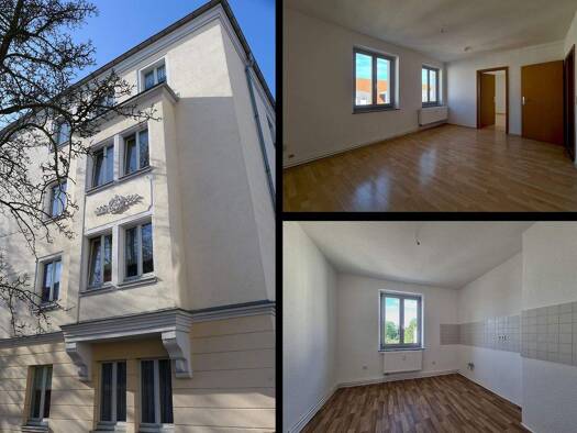 Wohnung zur Miete 306 € 2 Zimmer 51 m² 4. Geschoss Oststraße 18 Freiberg 09599