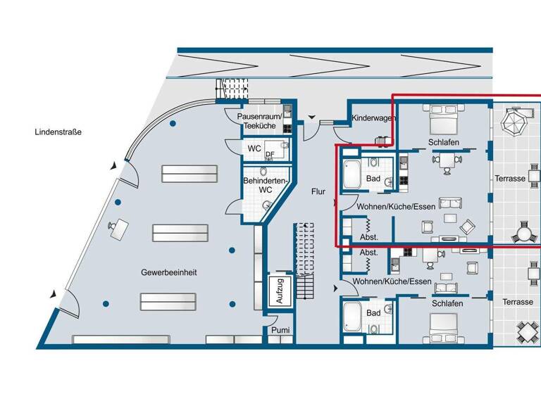 Wohnung zum Kauf provisionsfrei 411.000 € 2 Zimmer 80,4 m² EG Darme Lingen 49808