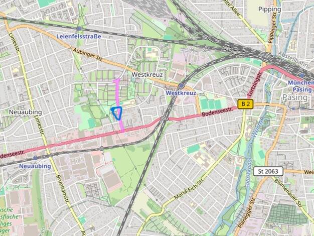 Wohnung zum Kauf provisionsfrei 720.000 € 4 Zimmer 90 m² 3. Geschoss Mainaustraße 13 Aubing-Lochhausen-Langwied München 81243