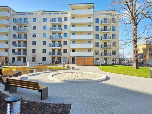 Wohnung zur Miete - Erstbezug 1.065 € 3,5 Zimmer 92,4 m² 1. Geschoss frei ab sofort Eisenbahnstraße 131a Volkmarsdorf Leipzig 04315