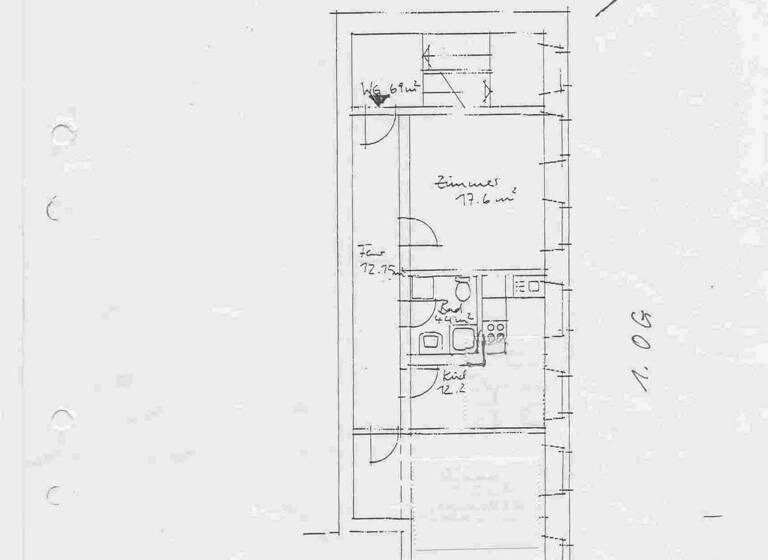WG-Zimmer zur Miete 420 € 2 Zimmer 69,9 m² 1. Geschoss frei ab sofort Burgstraße 24 Freiberg 09599