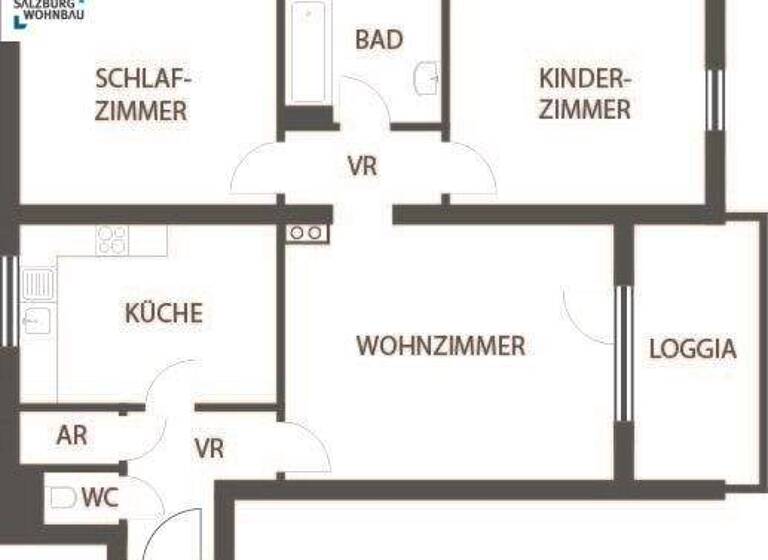Wohnung zur Miete 525 € 3 Zimmer 79,9 m² Bürgerbergweg 21 Bad Hofgastein 5630