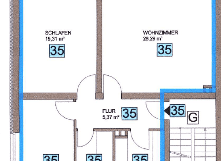 Wohnung zum Kauf 291.500 € 3 Zimmer 87 m² 1. Geschoss frei ab sofort Bad Schwalbach 65307