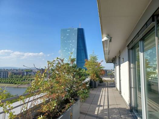 Penthouse zur Miete 3.740 € 4 Zimmer 197 m² 7. Geschoss Sachsenhausen Frankfurt am Main 60594