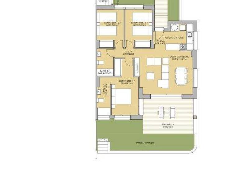 Wohnung zum Kauf provisionsfrei 235.900 € 3 Zimmer Vistabella Golf