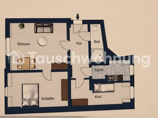 Wohnung zur Miete Tauschwohnung 700 € 3 Zimmer 75 m² Pieschen-Nord/Trachenberge Dresden 01127