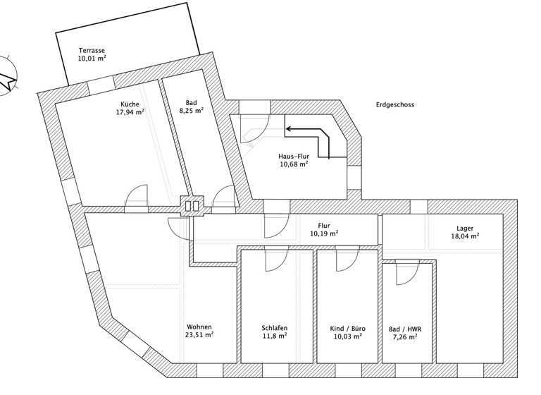 Mehrfamilienhaus zum Kauf als Kapitalanlage geeignet 229.000 € 12 Zimmer 297,1 m² 1.926 m² Grundstück Waldauer Oberdorf 1 Waldau Osterfeld 06721
