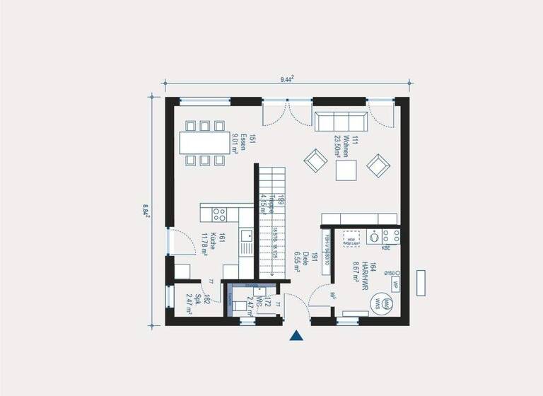 Einfamilienhaus zum Kauf 453.570 € 4 Zimmer 136,1 m² 880 m² Grundstück Iversheim Bad Münstereifel 53902