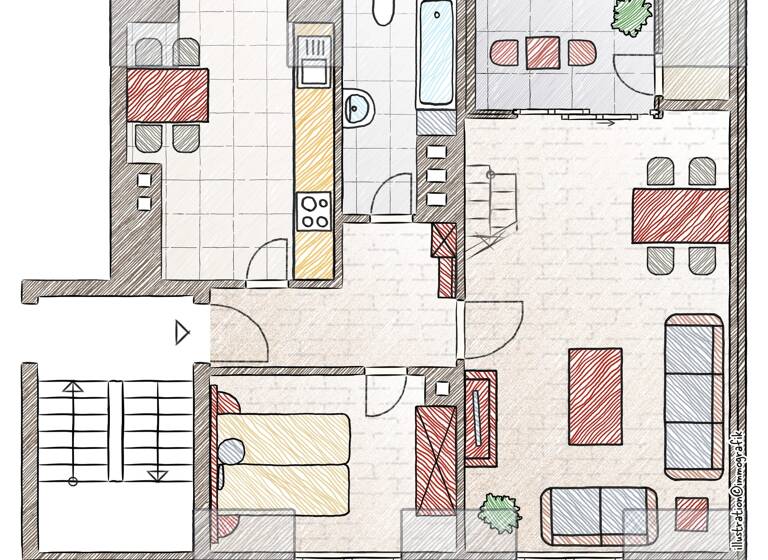 Wohnung zum Kauf 109.000 € 3 Zimmer 70 m²<br/>Wohnfläche Schalke Gelsenkirchen 45881
