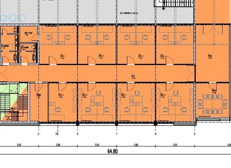 Bürofläche zur Miete 9,50 € 372,8 m² Bürofläche Lemgo 32657