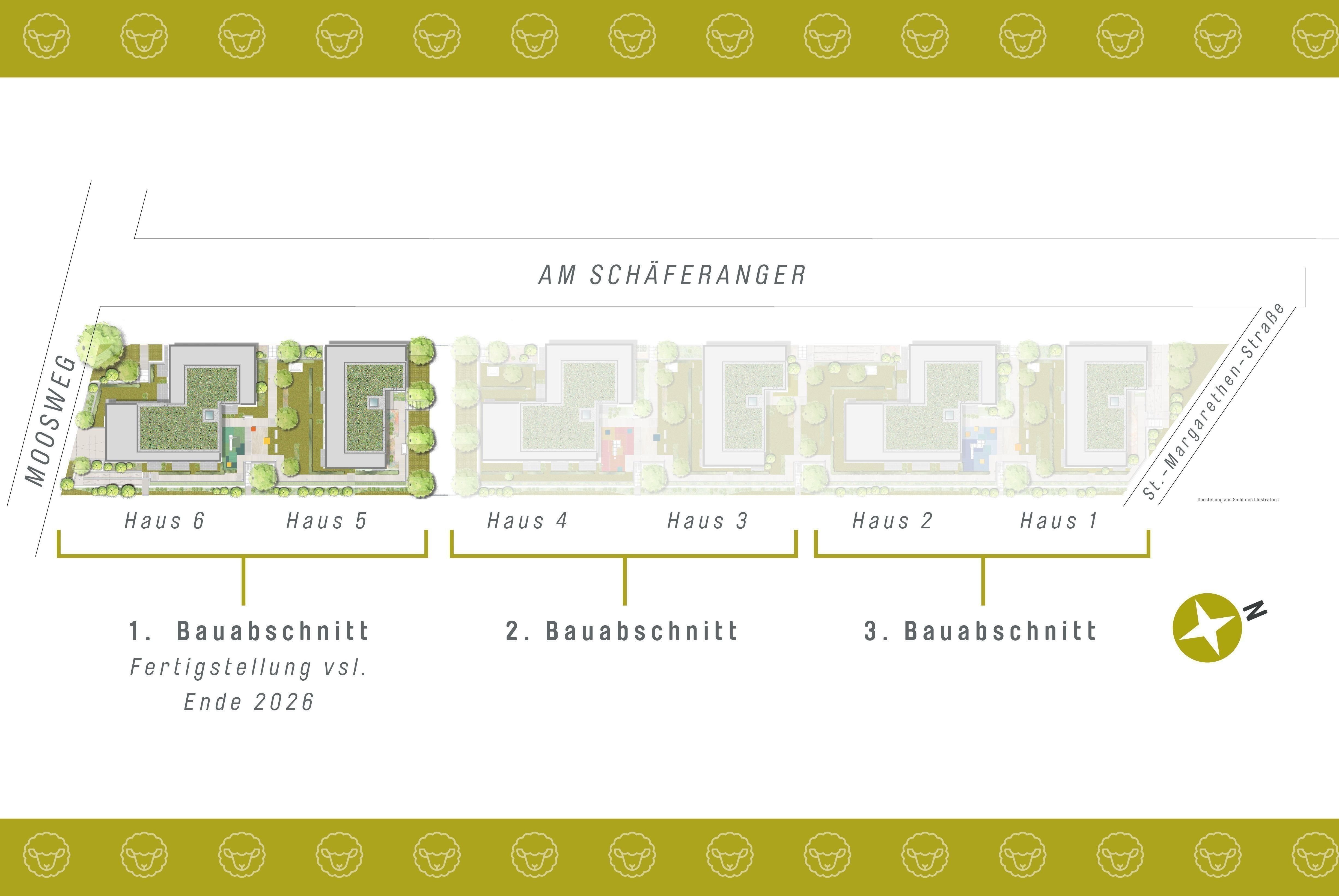 Wohnung zum Kauf provisionsfrei 967.000 € 4 Zimmer 111,5 m²<br/>Wohnfläche 3.<br/>Geschoss ab sofort<br/>Verfügbarkeit Am Schäferanger 2-12 Oberschleißheim Oberschleißheim 85764