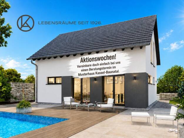 Einfamilienhaus zum Kauf 312.850 € 3 Zimmer 107,7 m² 746 m² Grundstück Homberg Homberg 34576