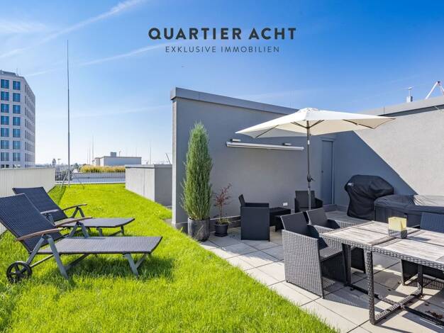 Wohnung zur Miete 3.450 € 2 Zimmer 110,8 m² 5. Geschoss Schwabing-Freimann München 80804