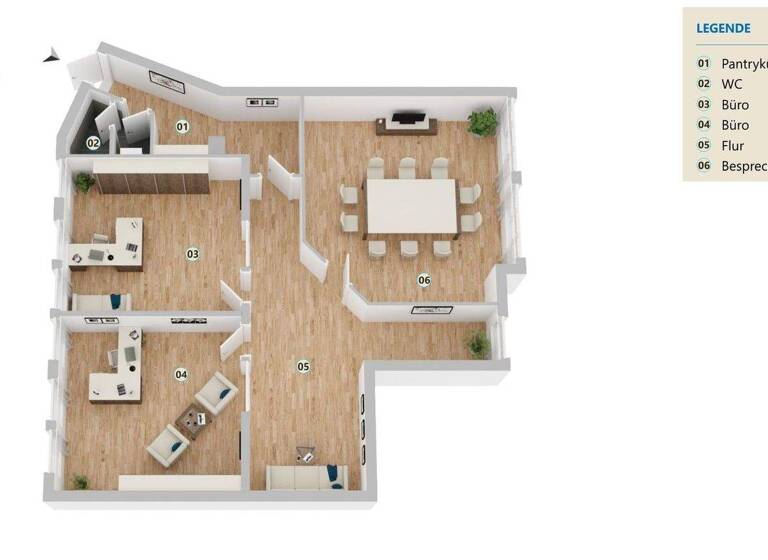 Büro zur Miete provisionsfrei 770 € 3 Zimmer Westerkappeln 49492