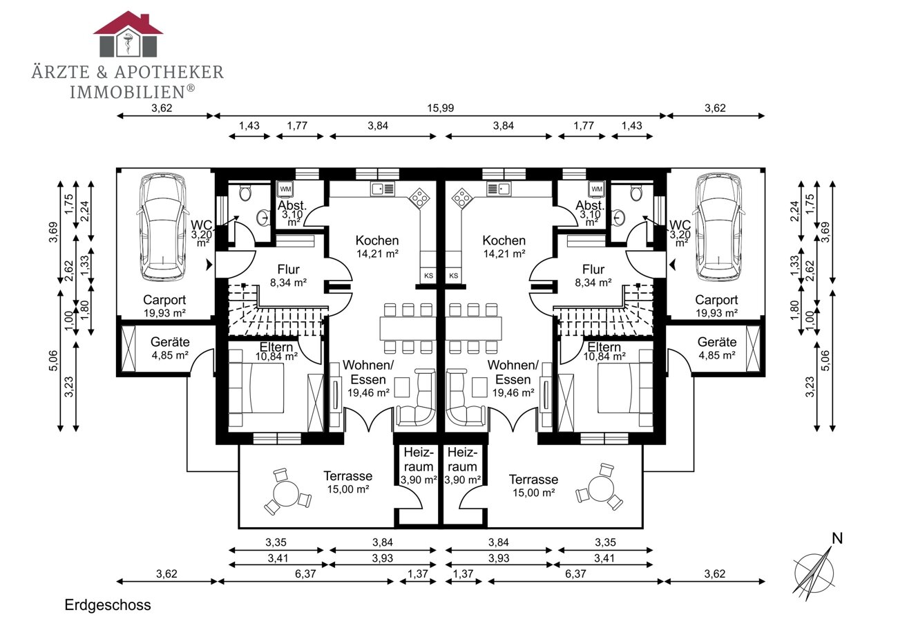 Doppelhaushälfte zum Kauf 2.099.400 € 5 Zimmer 699 m²<br/>Wohnfläche 2.109 m²<br/>Grundstück Martfeld Martfeld / An der Heide 27327