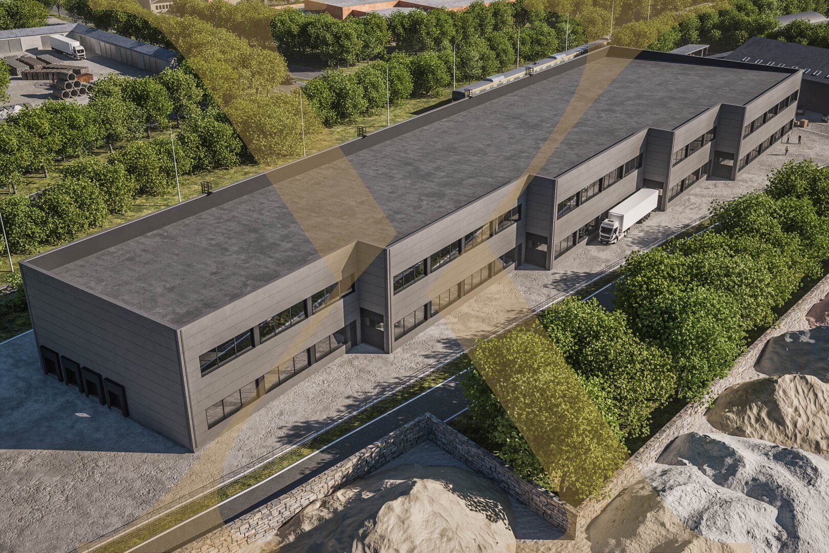 Halle/Industriefläche zur Miete 27.534,97 € 3.849,5 m²<br/>Lagerfläche Seewalchen am Attersee 4863