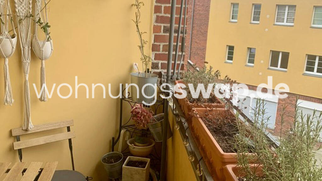 Studio zur Miete Tauschwohnung 500 € 3 Zimmer 60 m² 2. Geschoss Johannisthal Berlin 12487