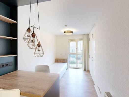 Studio zur Miete 802 € 1 Zimmer 24,5 m² 1. Geschoss Lyoner Straße 50 Schwanheim Frankfurt am Main 60528