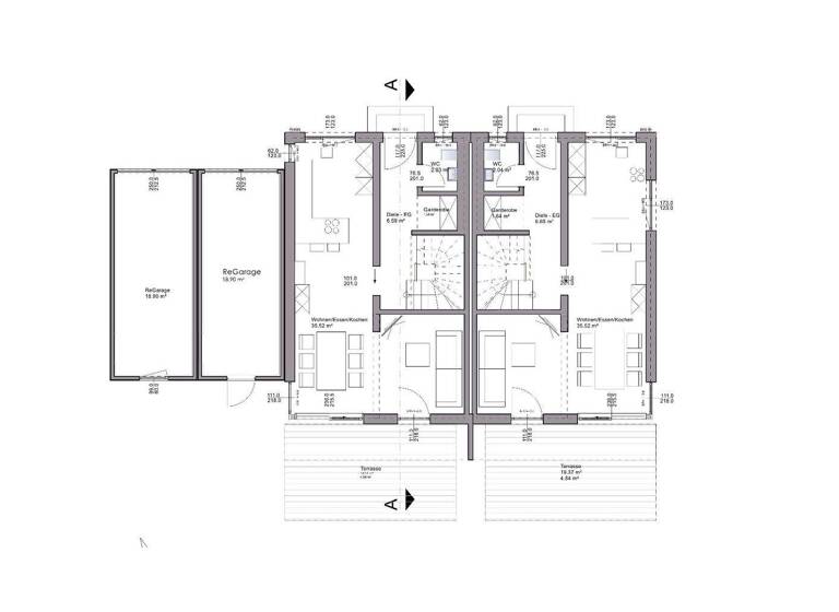 Doppelhaushälfte zum Kauf provisionsfrei 1.756.214 € 7 Zimmer 175 m² 219,9 m² Grundstück Berg am Laim München 81825