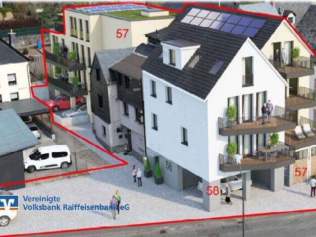 Wohnung zum Kauf provisionsfrei 438.000 € 3 Zimmer 96,4 m² 2. Geschoss Kues Bernkastel-Kues 54470