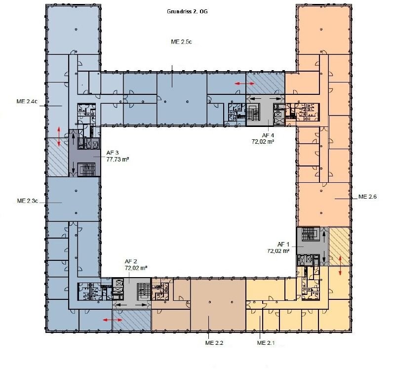 Bürofläche zur Miete provisionsfrei 23 € 353 m²<br/>Bürofläche ab 267 m²<br/>Teilbarkeit Balanstraße-West München 81541