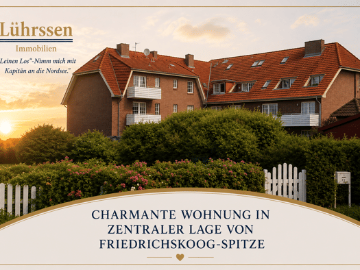 Wohnung zum Kauf 99.000 € 1 Zimmer 32 m² 2. Geschoss Friedrichskoog 25718