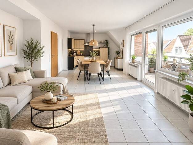 Wohnung zur Miete 890 € 3 Zimmer 89 m² 3. Geschoss Solinger Straße 139 Immigrath Langenfeld (Rheinland) 40764
