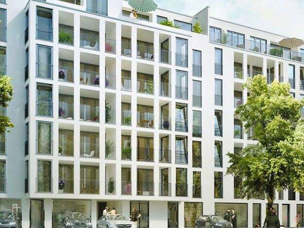 Wohnung zur Miete 1.998 € 2 Zimmer 76,8 m² 2. Geschoss Pariser Str. 23 Wilmersdorf Berlin 10707