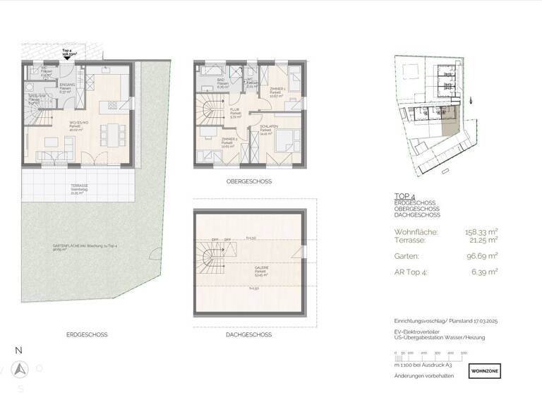 Reihenmittelhaus zum Kauf - Erstbezug 856.000 € 5 Zimmer 158,3 m² Mattsee 5163
