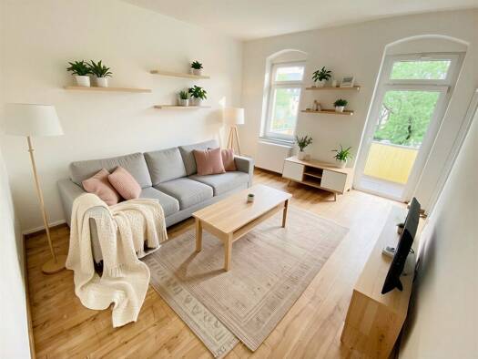 Wohnung zur Miete 972 € 2 Zimmer 67,6 m² 2. Geschoss Burgkstraße 41 Löbtau-Nord Dresden 01159