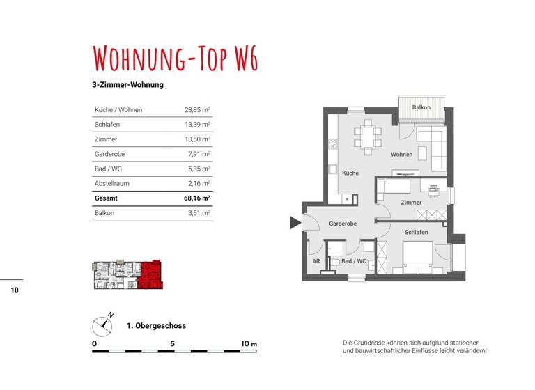 Wohnung zum Kauf 3 Zimmer 68,2 m² Kufstein 6330